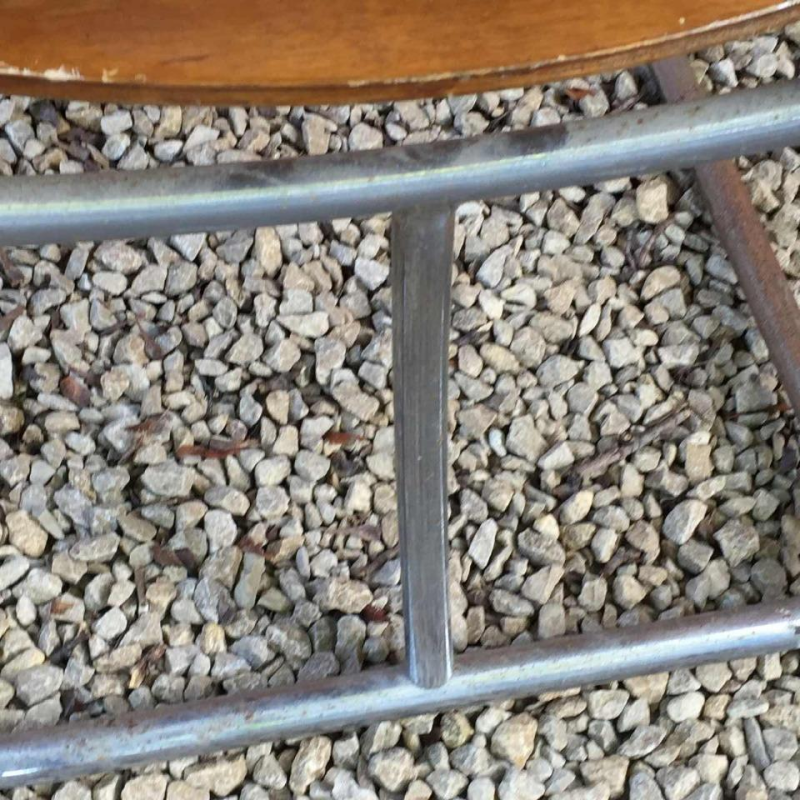 Modernist armchair in the style of Marcel Breuer, plywood, screwed steel tubes, 1930
