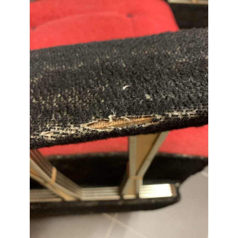 Paar Vintage Italiaanse Club Fauteuils, (slijtage velours armleuningen), 1950s