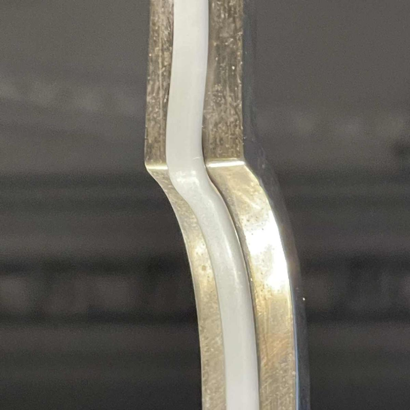 HETTIER & VINCENT (attr) Art Deco chandelier Sandblasted pressed glass, ca 1930