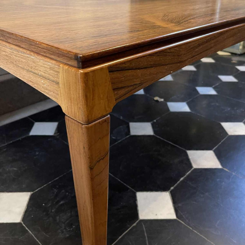Grote palissander salontafel, Scandinavisch ontwerp, ca 1960