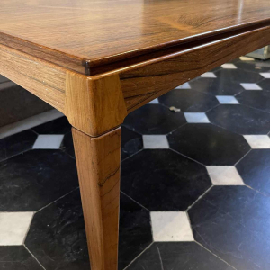 Grote palissander salontafel, Scandinavisch ontwerp, ca 1960