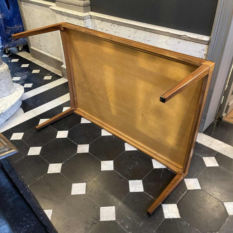 Grande table basse / salon en palissandre, design scandinave, ca 1960