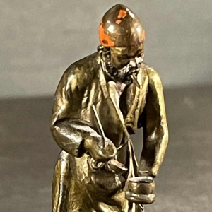 Bronze de Vienne, sculpture orientaliste arabisante " Les vendeurs de thé " 1890