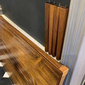 Grote palissander salontafel, Scandinavisch ontwerp, ca 1960