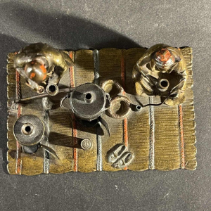 Vienna bronze orientalist Arabist sculpture "The Arab tea sellers", ca 1890