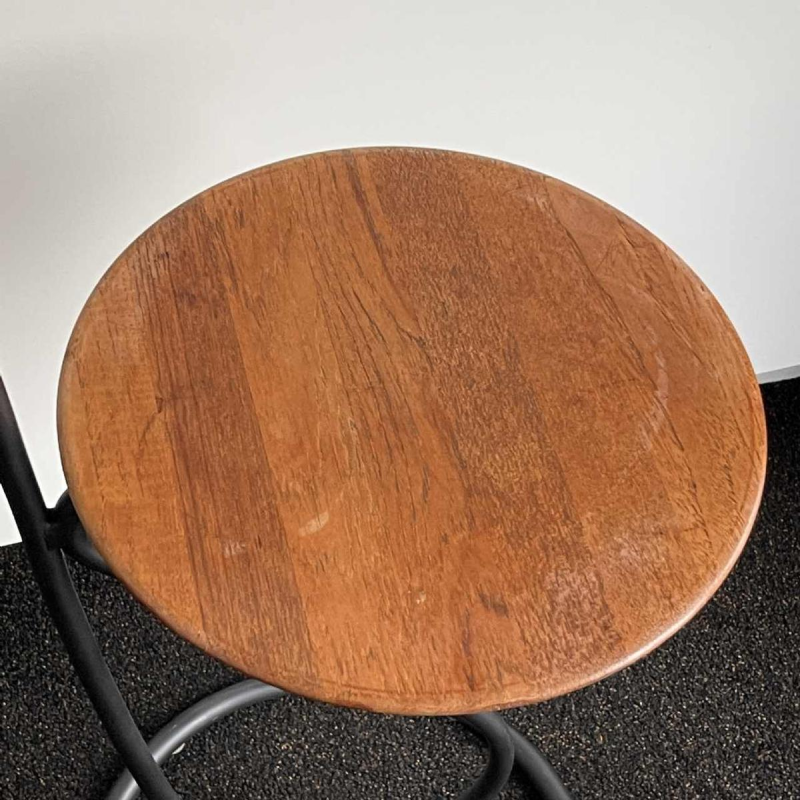 Mathieu Matégot (toegeschreven), staande lamp (lamp & tafel) buisvormig metaal