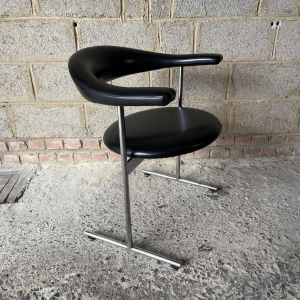 Geoffrey Harcourt for Hans Kaufeld set de 4 chaises " Airport Model 037 ", 1960s