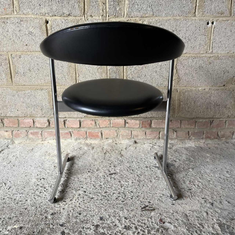 Geoffrey Harcourt voor Hans Kaufeld set of 4 stoelen " Airport Model 037 " 1960s