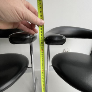 Geoffrey Harcourt for Hans Kaufeld set de 4 chaises " Airport Model 037 ", 1960s