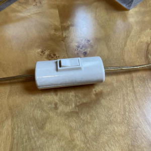 Charles Hollis Jones (attr), paire de lampes en plexiglass & acier brossé 1970s