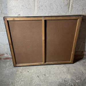 MACKOWIAK ERWIN, tableau abstrait belge, peintre huile sur panneau, ca 1960