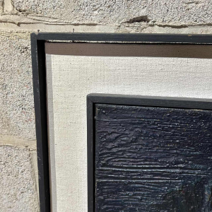 MACKOWIAK ERWIN, Belgisch abstract schilderij, olieverf op paneel, ca 1960