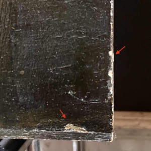 Painting "Still life with fruits" oil on panel, 19th century (style 17th)