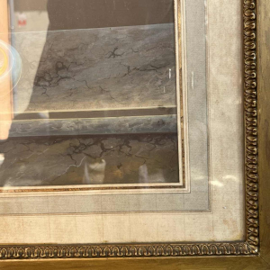 "Bouquet de fleurs" tableau nature morte, gouache sur papier, ca 1830