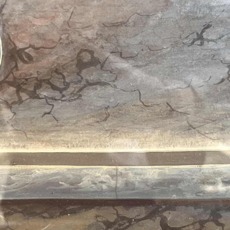 "Bouquet de fleurs" tableau nature morte, gouache sur papier, ca 1830