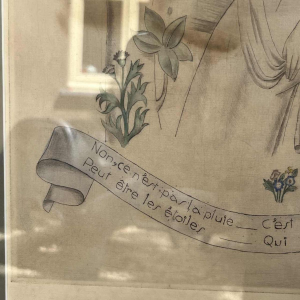 Leon NAVEZ par Jean NAVEZ "R Vivier & A Marin" paire de gravure aquatinte Art Déco