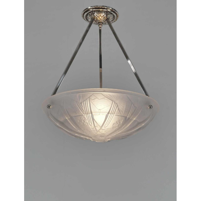 Muller frères : suspension art déco, France 1930