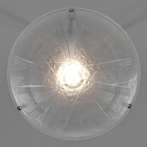 Muller freres : Franse 1930 art deco hanglamp