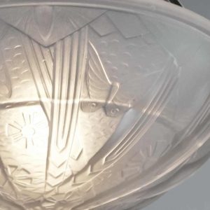 Muller frères : suspension art déco, France 1930