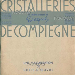 DEGUÉ : suspension art déco. France 1930