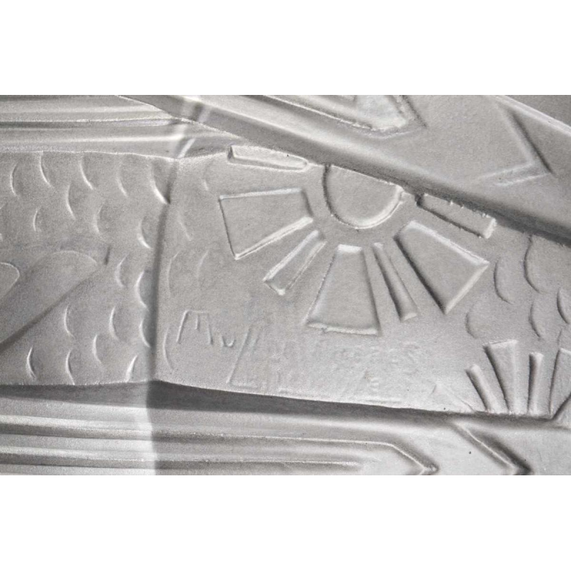 Muller freres : Franse 1930 art deco hanglamp