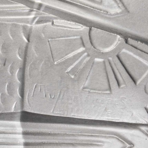 Muller freres : Franse 1930 art deco hanglamp