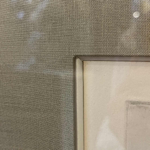 RENÉ MELS (Meulemans) ingelijste set van 2 x abstract expressionistische etsen, ca 1945