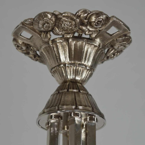 Ollier & Hanots : French art deco chandelier ... 1930 France