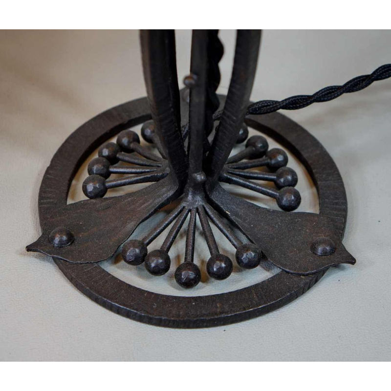 Daum et Edmond Gauthier : paire des lampes art déco. France 1930