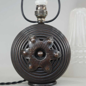 Muller freres: a pair of French art deco lamps.. 1930 France