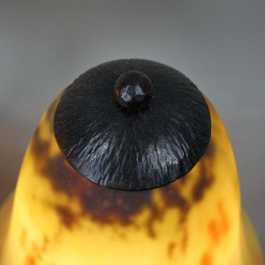 Daum & E.Gauthier : een paar Franse 1930 art deco lampen