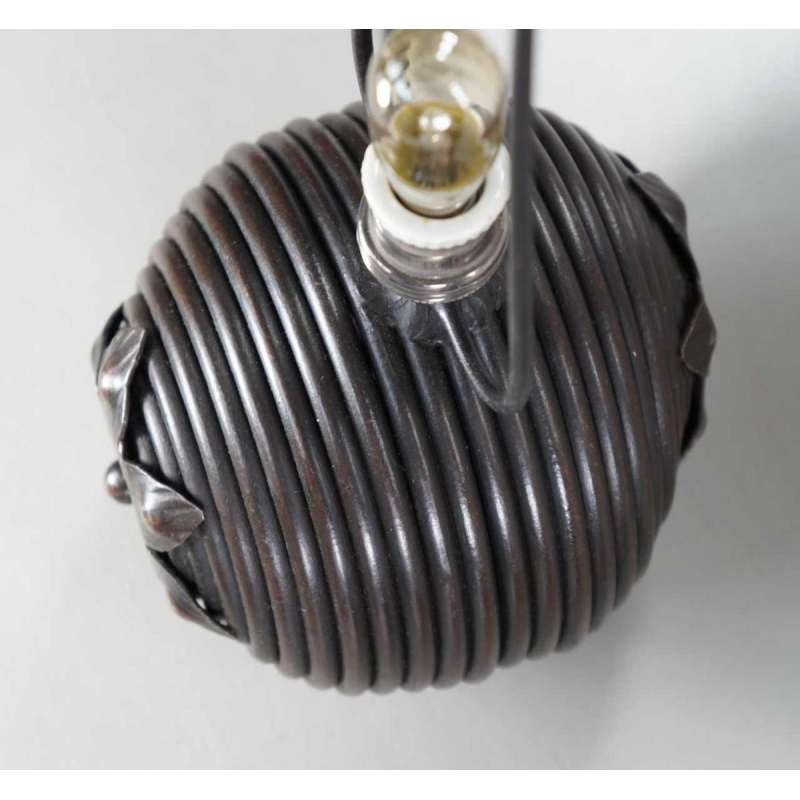 Muller freres : een paar Franse 1930 art deco lampen