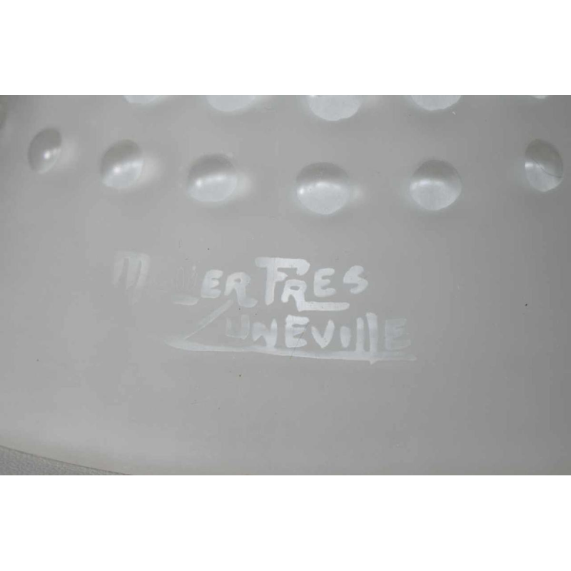 muller frères : paire des lampes art déco. France 1930