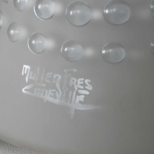 muller frères : paire des lampes art déco. France 1930