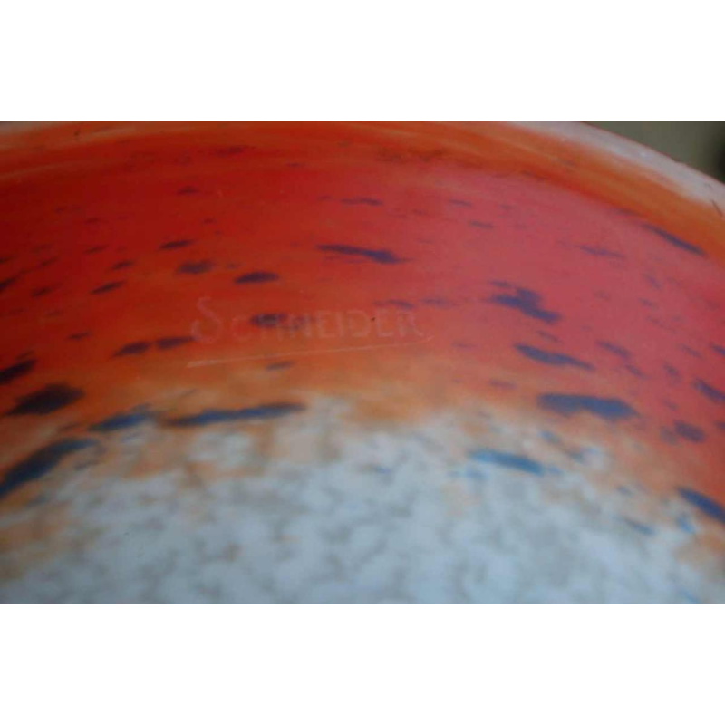 Schneider & H.Fournet : French art deco chandelier ... 1930 France