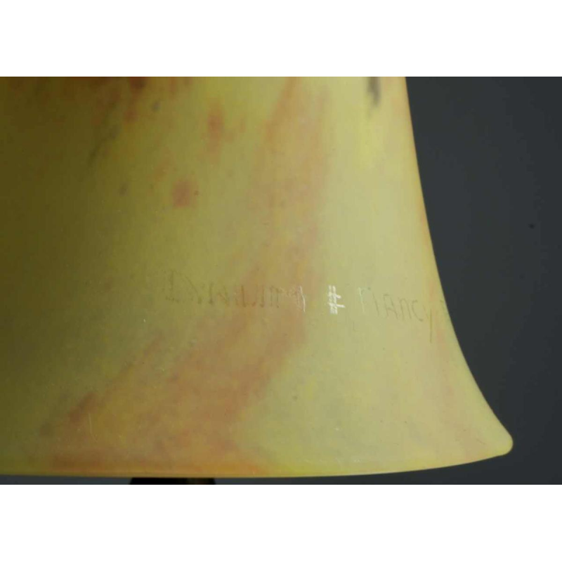 Daum & E.Gauthier : een paar Franse 1930 art deco lampen