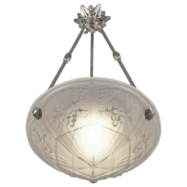 Maynadier : Franse 1930 art deco hanglamp