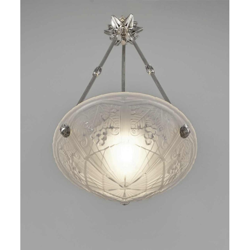 Maynadier : Franse 1930 art deco hanglamp