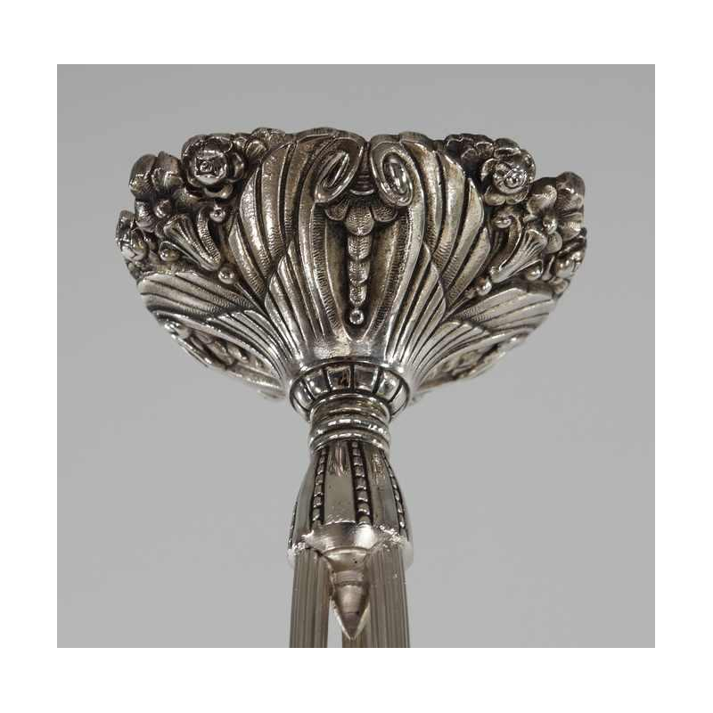 Muller frères : French art deco chandelier ... 1930 France