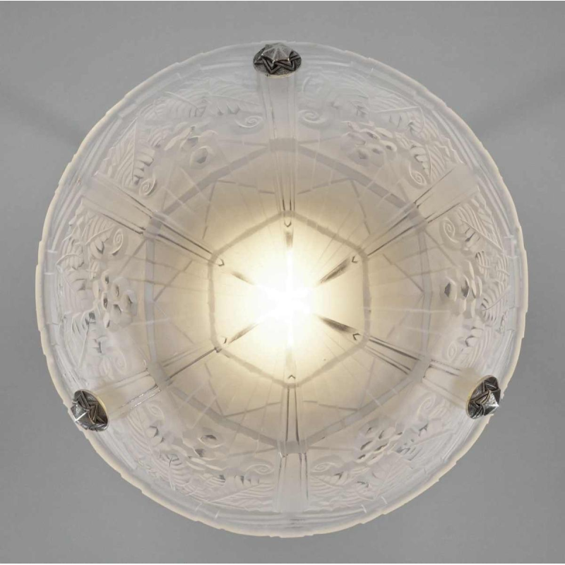 Maynadier : Franse 1930 art deco hanglamp
