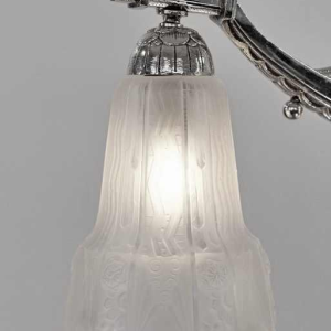 Muller frères : French art deco chandelier ... 1930 France