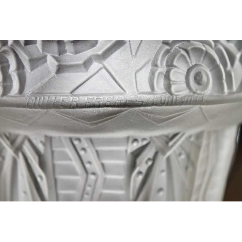 Muller frères : lustre art déco. France 1930