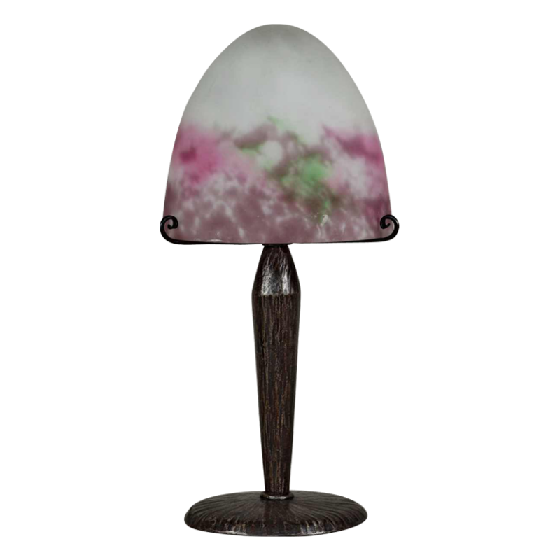 Muller freres : lampe art déco. France 1930