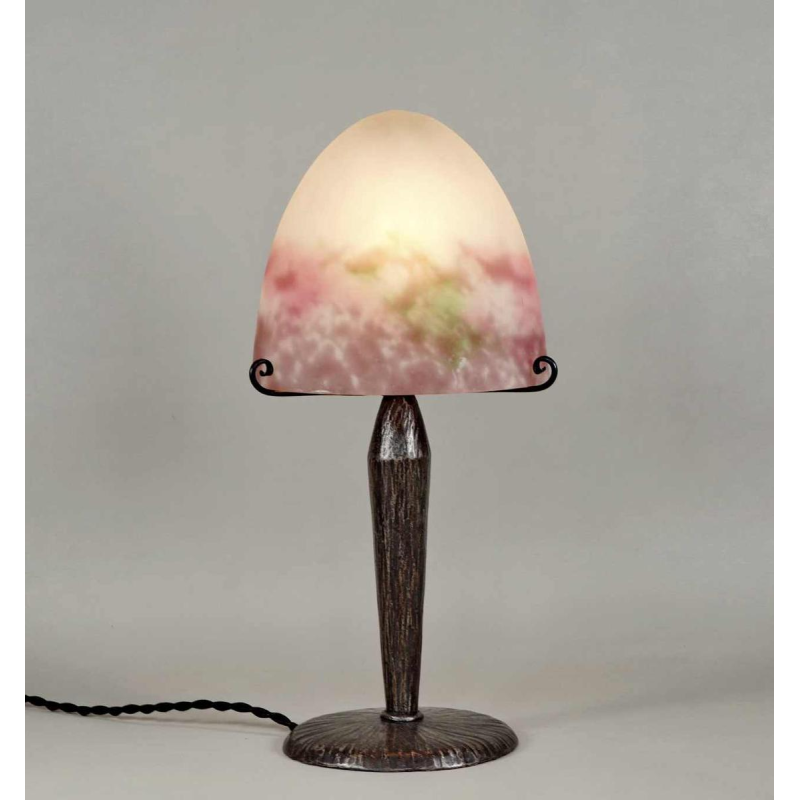 Muller freres : lampe art déco. France 1930