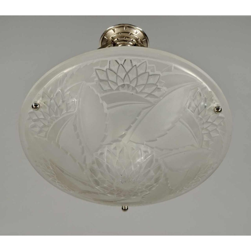 Georges Viarmé : suspension art déco, France 1930