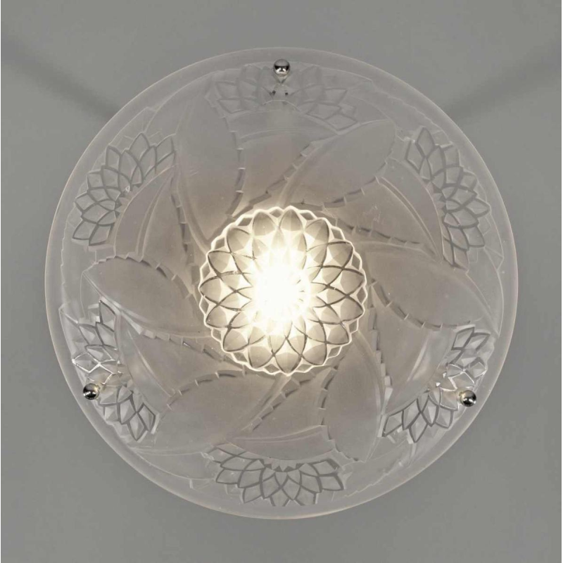 Viarmé : French art deco pendant ... 1930 chandelier France