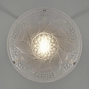 Viarmé : French art deco pendant ... 1930 chandelier France