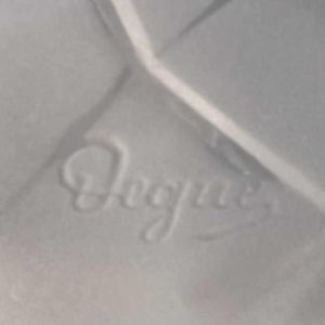 Degué : Franse 1930 art deco kroonluchter