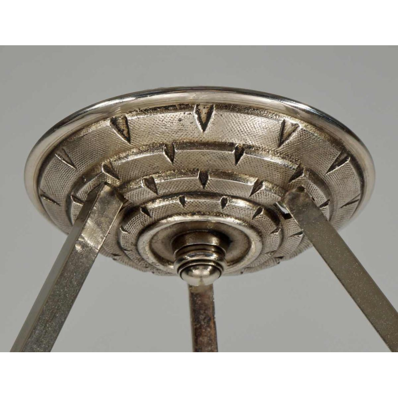 G.Viarmé : Franse 1930 art deco hanglamp