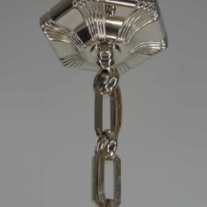 Hanots : lustre art déco, France 1930